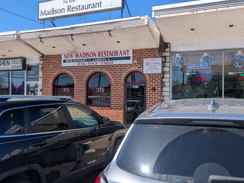 The New Madison Restaurant exterior